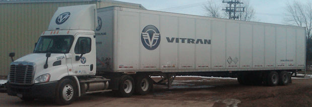 Picture of a Truck & Tractor. NOT public domain. Rights belong to Matt Allen.