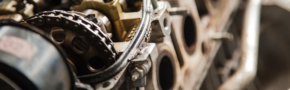 Machinery photo introducing finance calculators, investment calculators, health, and more.